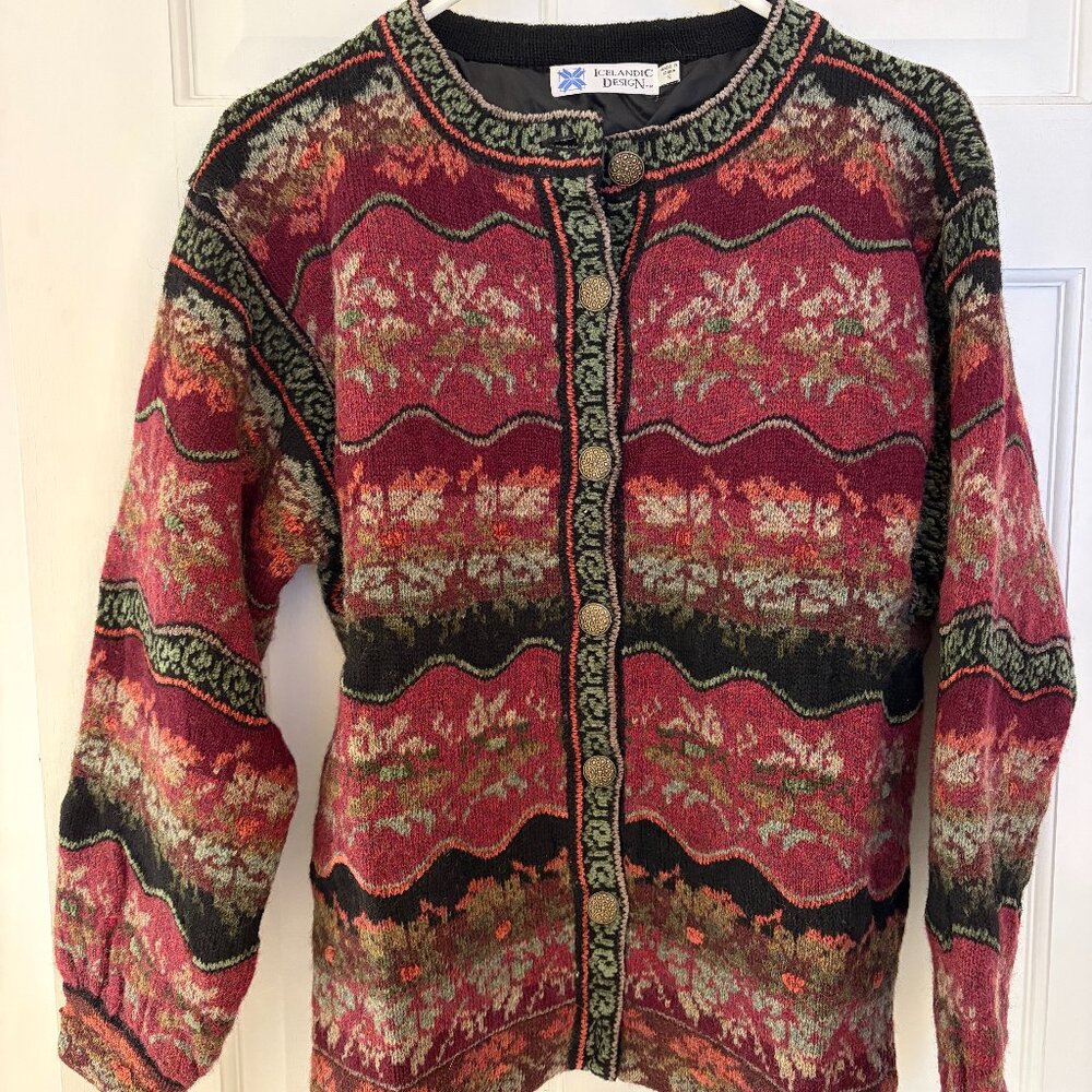 Vintage Icelandic Wool Sweater